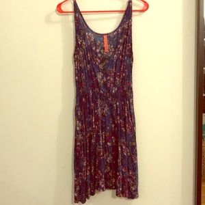 Eight Sixty Floral Dress with Pleating